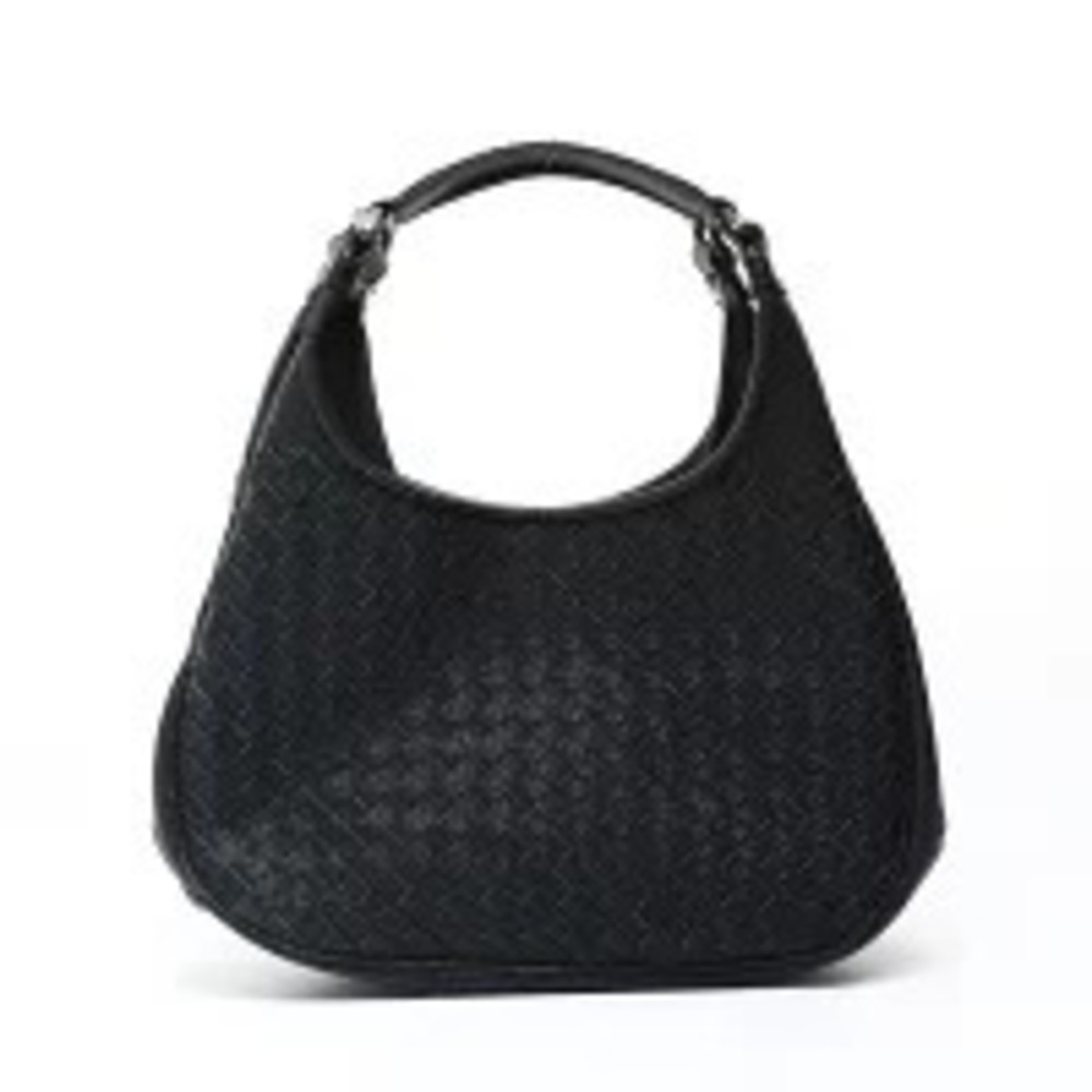 Bottega Veneta Intrecciato woven leather hobo bag intrecciato Black
